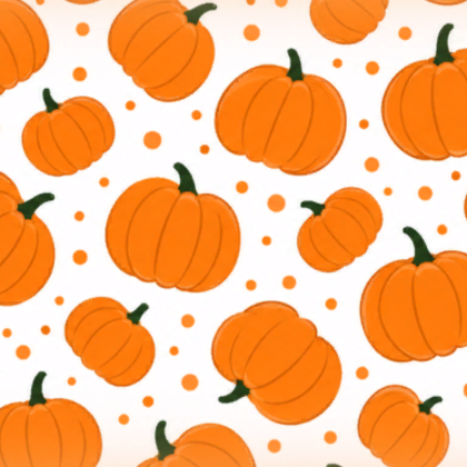 Pumpkins Background Halloween Cute Autumn Fall