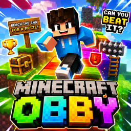 [🌈 NEW] Mega Fun Minecraft Obby!