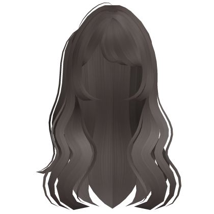 horror protagonist doll wavy hair brown Roblox item
