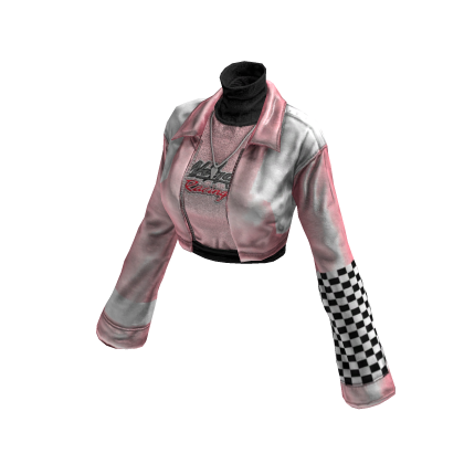 Bosozoku 暴走族 Aesthetic Jacket (Pink Black)