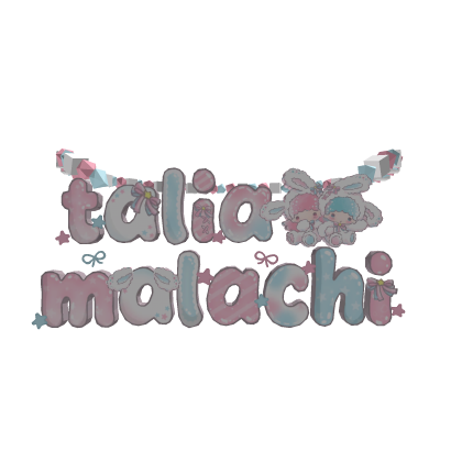 ♡ | talia & malachi 1.0