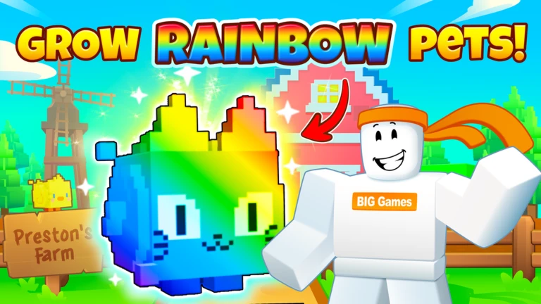 🌈 Grow RAINBOW Pets! 🌱
