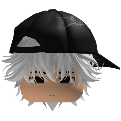 Cute Y2K emo white hair with hair