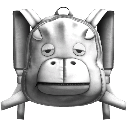 Issey Miyake Ne-net Hippo Backpack White  Roblox item