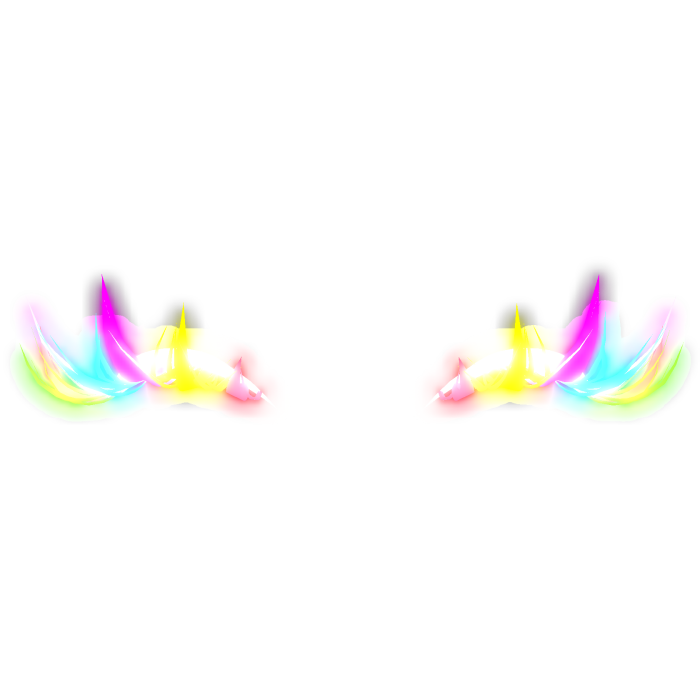 [EMISSIVE] Rainbow Glowing Lashes