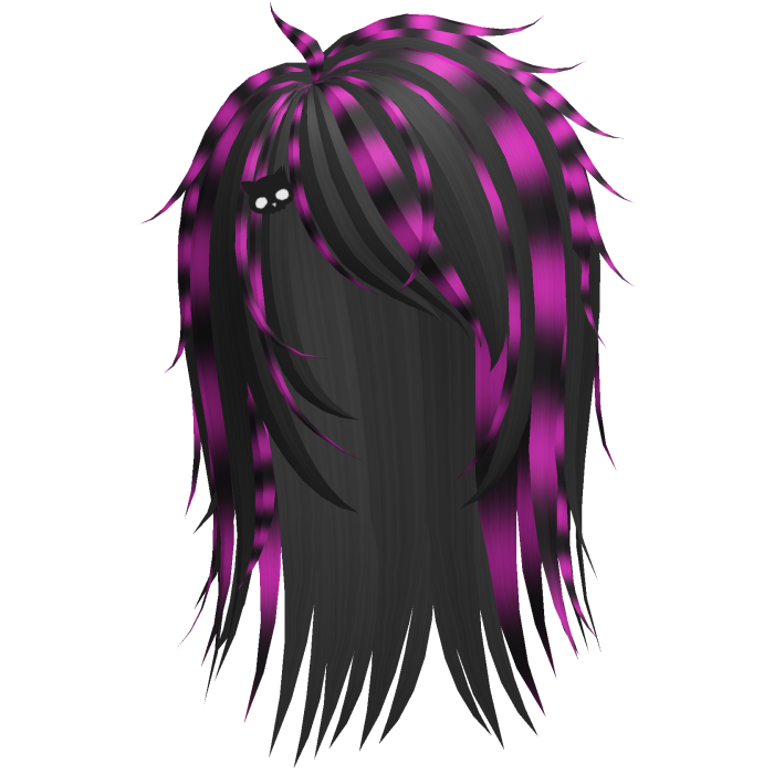 Spikey Gyaru Scene Emo Rockstar Hair [Pink]