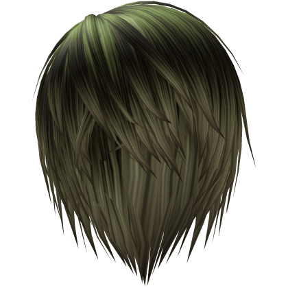 acid green monster emo hair Roblox item