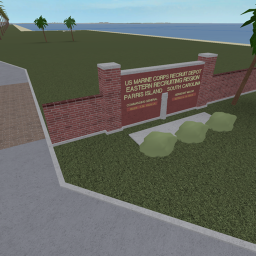United States Marine's Paris Island Recruiting Dep