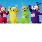 el grupo de las teletubies B)