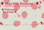 Little strawberry fans <3