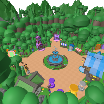 Low poly simulator map
