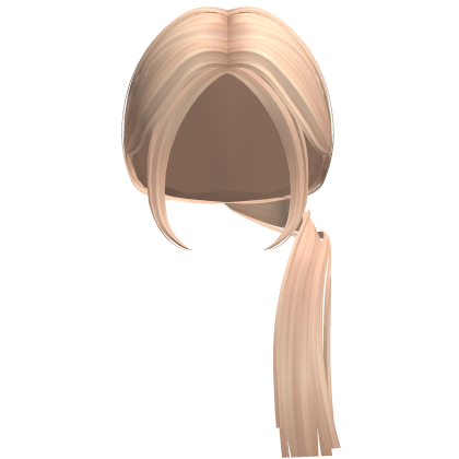Long Baddie Low Side Pony (Blonde)