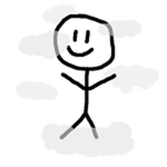 Cloud Stickman