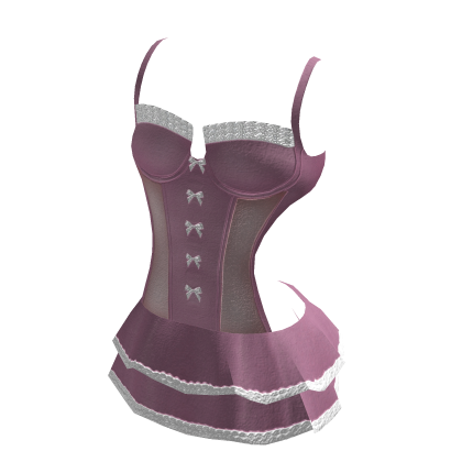 Maid Dress Y2K in Pink thumbnail