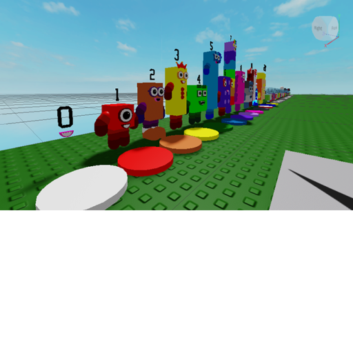 Numberblocks and Alphablocks Roleplay official Roblox game thumbnail