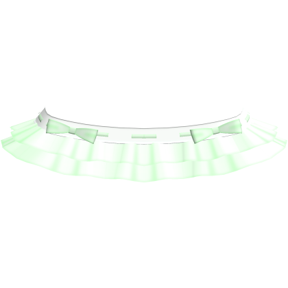neko cinnamon ruffled maid mini skirt pastel green Roblox item