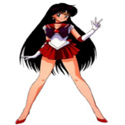 Sailor Mars Anime Roblox decal