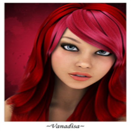 Girl hairstyles red Roblox decal