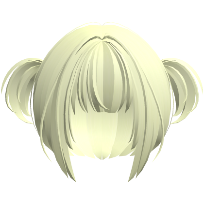 2000s moe anime wispy pigtails high yellow