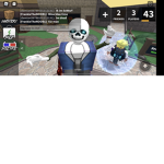 JOIN THE SANS BOI (have to wear blue for co-owner