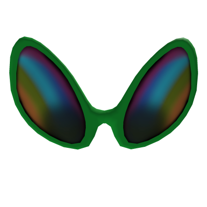 Green Alien Glasses Roblox item