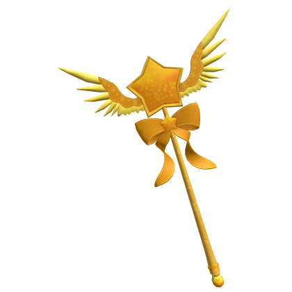 yellow magical girl star wand Roblox item