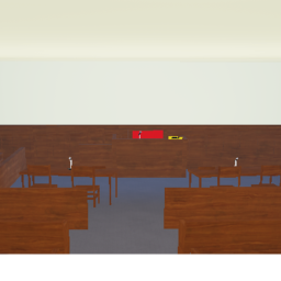 Simple courtroom