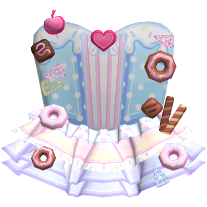blue cherry candy harajuku babydoll dress