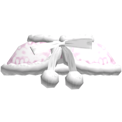Kawaii Cute Cozy Winter Christmas Cloak in pink