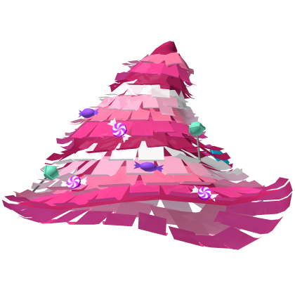 Halloween Candy Witch Hat Pink [Piñata]