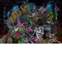 The Great Animal War. ( Battle field )