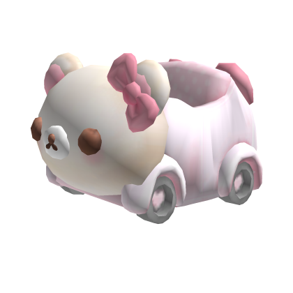 ♡Vroom Cutesy Kawaii Bear Car Pink