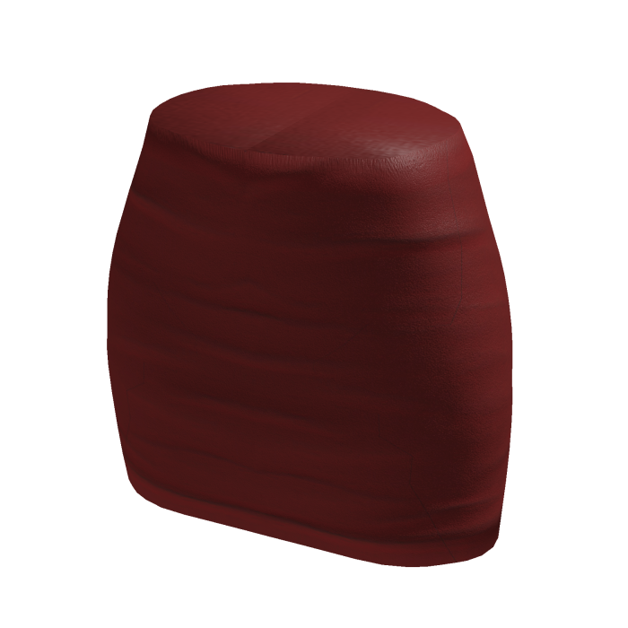 Red Pencil Skirt