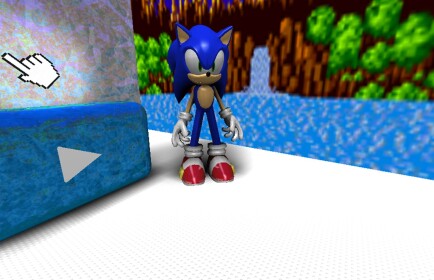 (Side View) Roblox Sonic