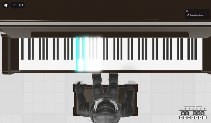 Playable Upright Piano preview 2