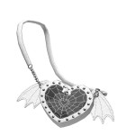 🍀Halloween Heart Shoulder Bag (White/Black)