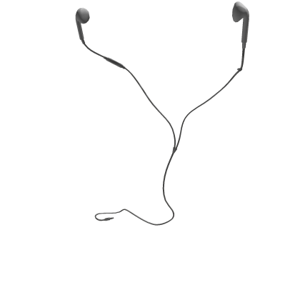 White Wired Earbuds with Matte Bone Finish