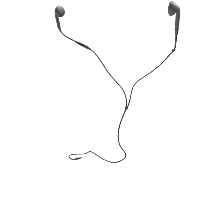 White Wired Earbuds with Matte Bone Finish