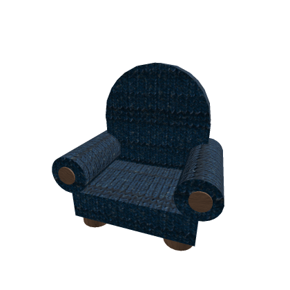 A blue Chair.