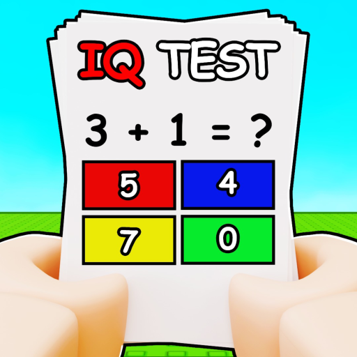 Give IQ Tests Tower 📝 official Roblox game thumbnail