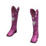BerryBox Feb '24 Heart Stitched Pink Cowboy Boots