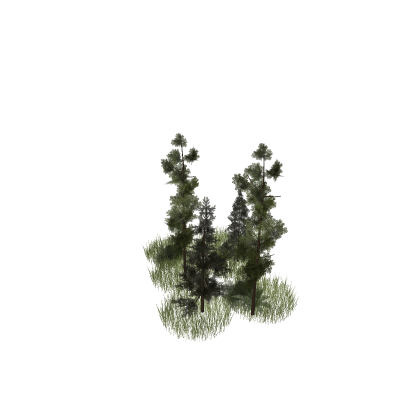 Realistic Trees and Grass Package