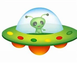 UFO and sonic testing icon