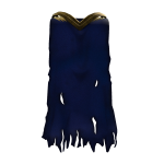 Blue Ripped Cape