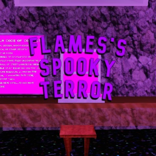 Flame's Spooky Terror [Cosmetics!] official Roblox game thumbnail