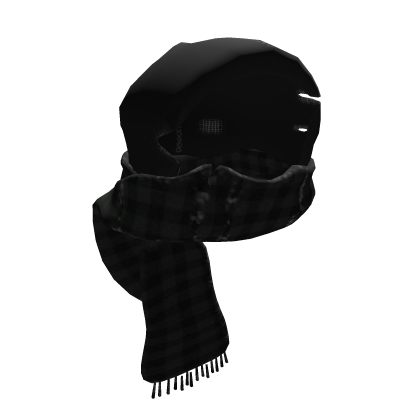 Black Hood and Scarf Halloween Roblox item