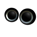 Black Bubble Eyes