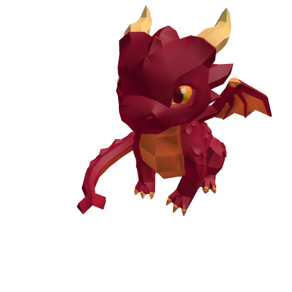 Baby Fire Dragon Shoulder Pet Roblox item