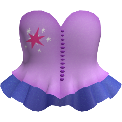 ✨ Twilight Sparkle Purple Mlp Pony Corset 