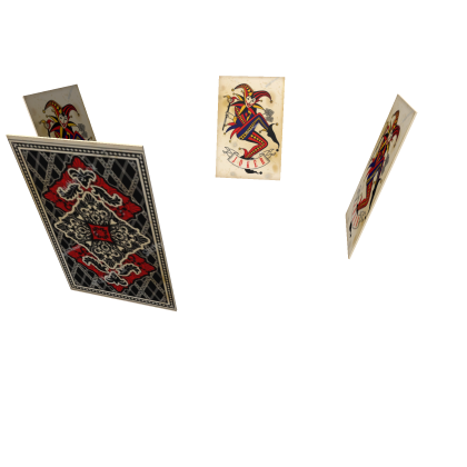 Flying Joker Cards thumbnail